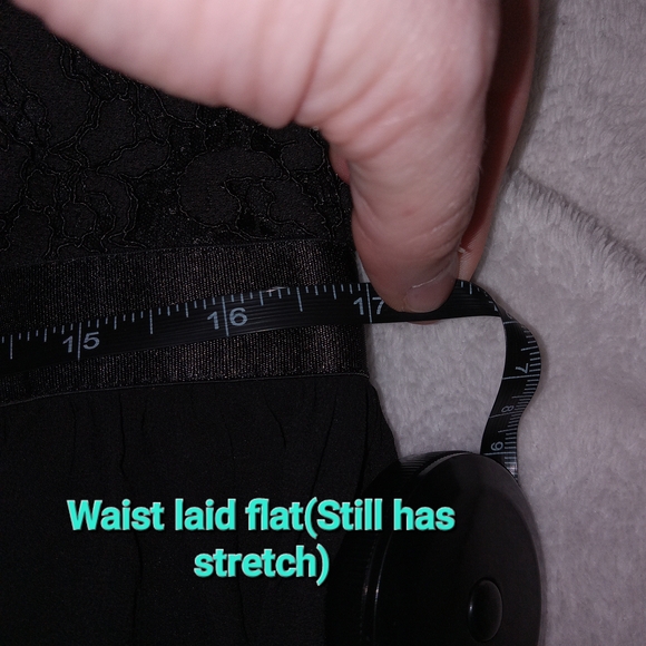 Miusol Black Lace Top Long Chiffon Skirt Dress Gown 2XL Gala Wedding Formal NEW - Picture 12 of 15